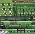 An example of Printed Circuit Board Panelization.
